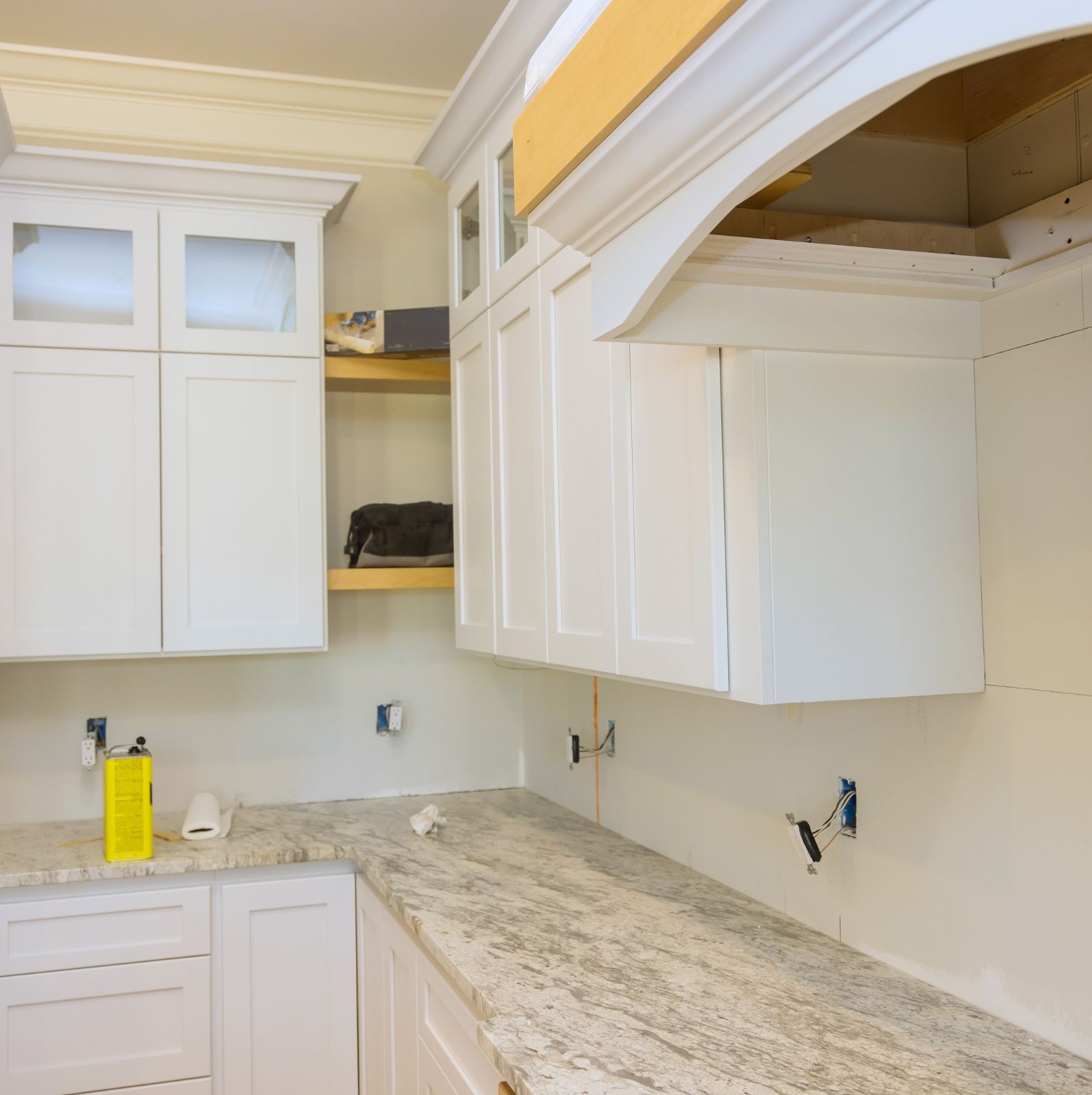 Kitchen cabinet painiting photos in 7700 Mission Rd, Prairie Village